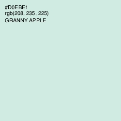 #D0EBE1 - Granny Apple Color Image